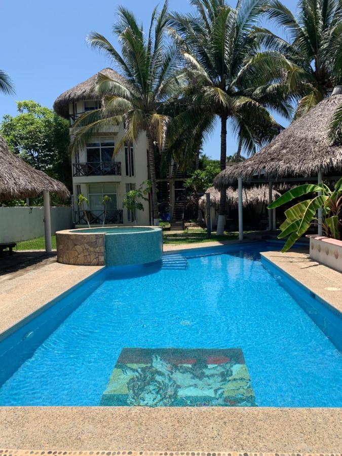 Playa Bruja Zicatela Apartment Puerto Escondido  Exterior photo